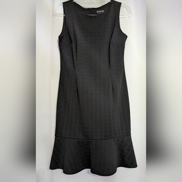 Enfocus Studio Dresses & Skirts - Enfocus Studio Elegant Black Textured Sleeveless Dress. Size 8.